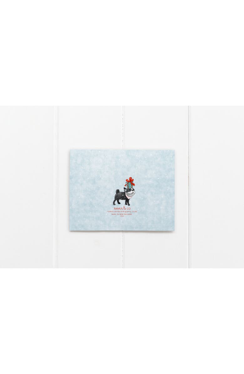 Ramus & Co Holiday Winter Card Pack (3ct) Dog Walking In a Winter Wonderland, Alternate, color, Multi-Pack