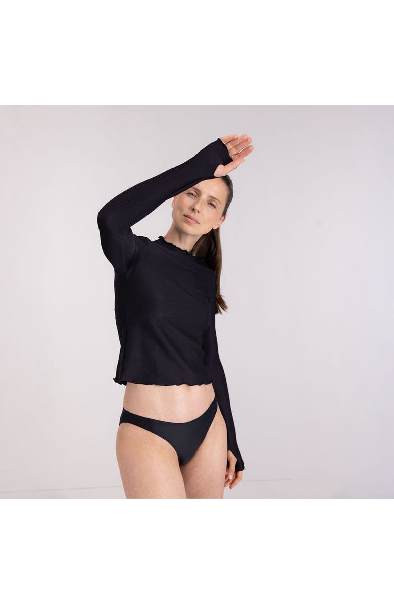 Wallien Rash Guard - Women's, Alternate, color, Black