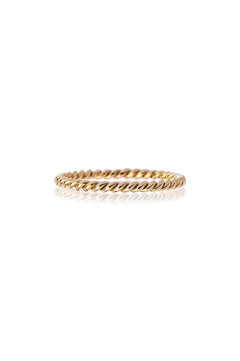 Rope Band Ring, Main, color, YELLOW GOLD