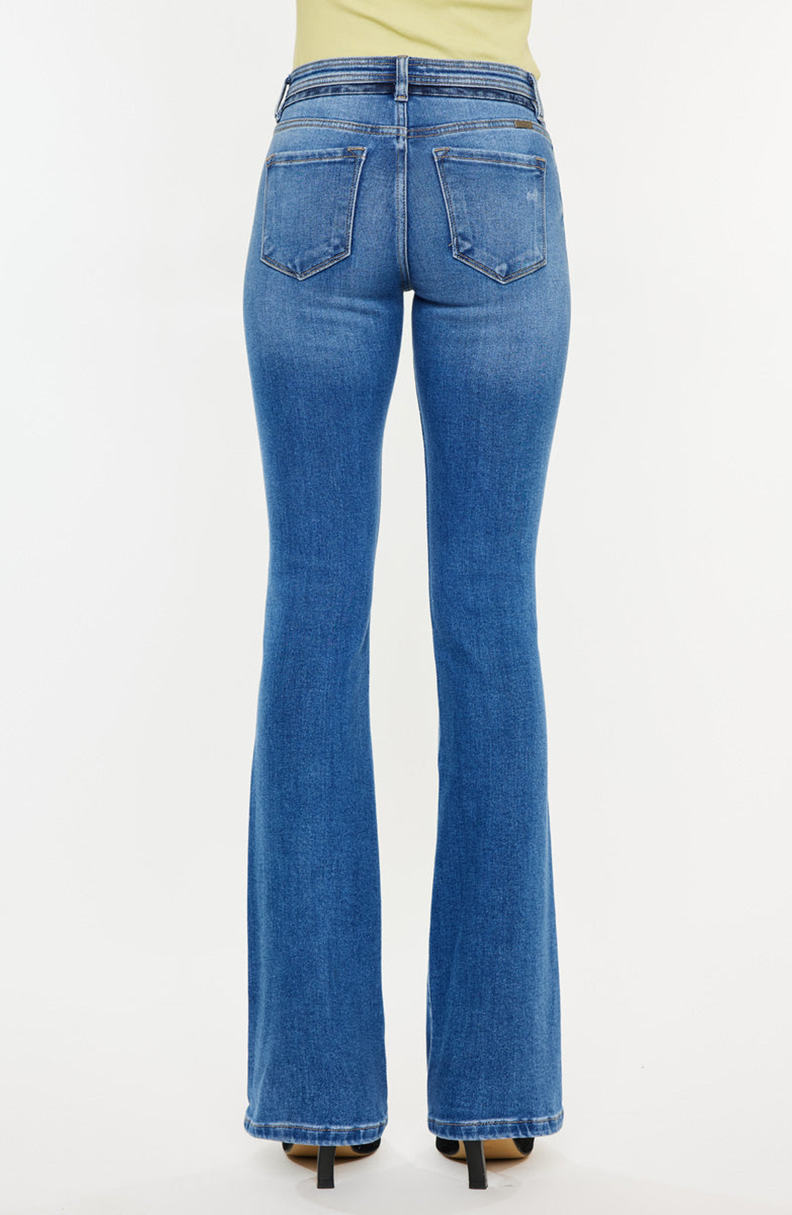Kiera Mid Rise Bootcut Jeans - image 2