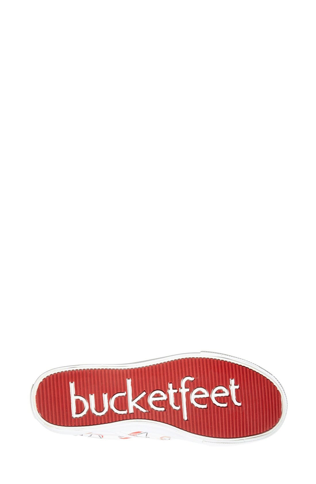 BucketFeet 'Flamingos' Slip-On Sneaker, Alternate, color, 