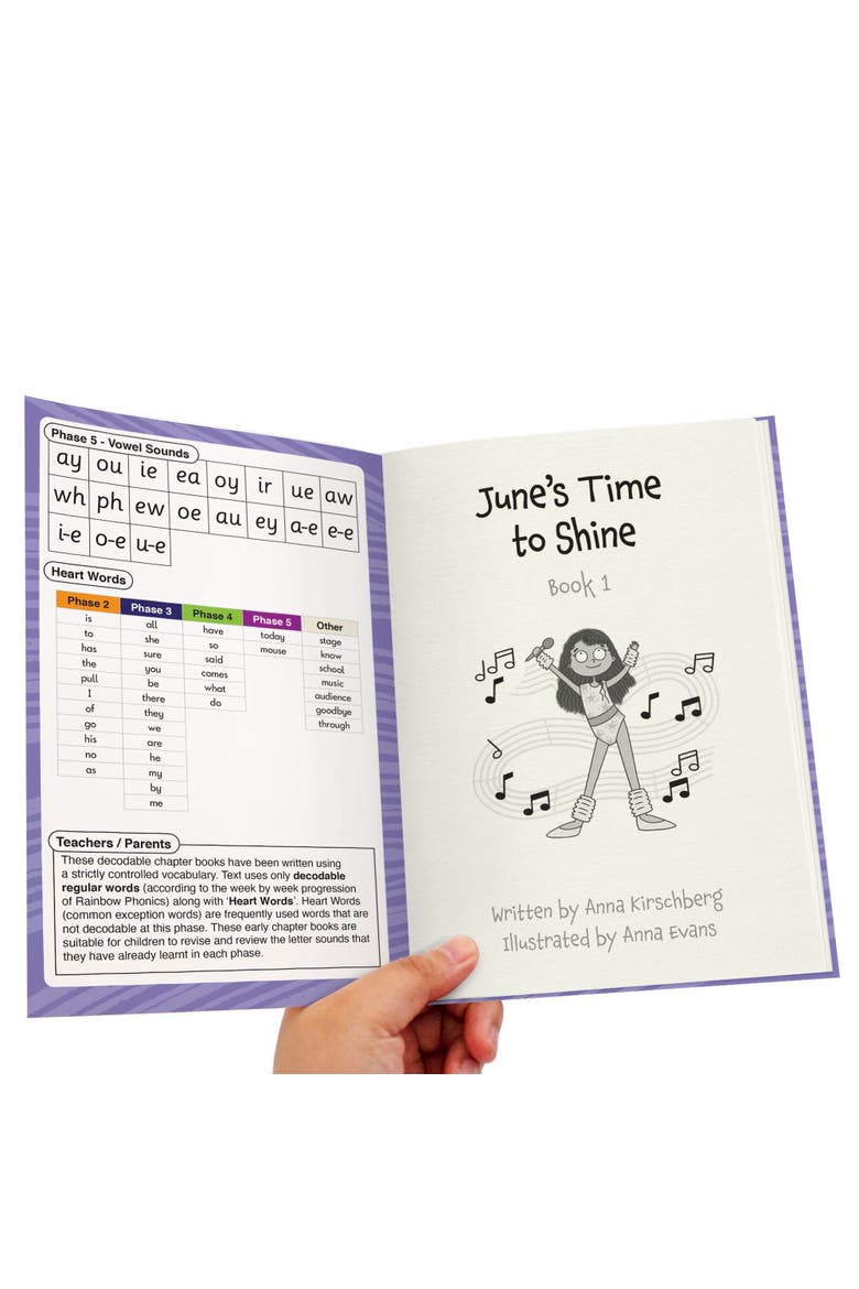 June Bloom Phase 5 Books, 6 Stories, Alternate, color, Multicolored