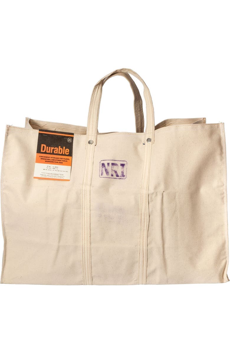 PUEBCO Labour Tote Bag, Alternate, color, Off White