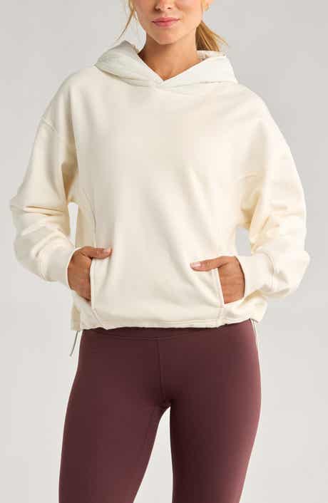 Zella Hybrid Mixed Media Hoodie