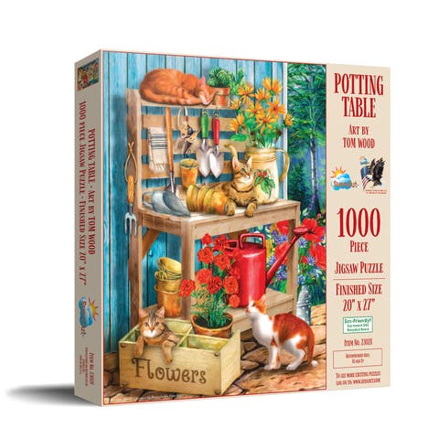 Potting Table 1000 piece Jigsaw Puzzle for Adults