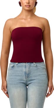 Naked Wardrobe Smooth Crop Tube Top