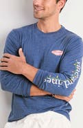 vineyard vines Holiday Board Long Sleeve Graphic T-Shirt