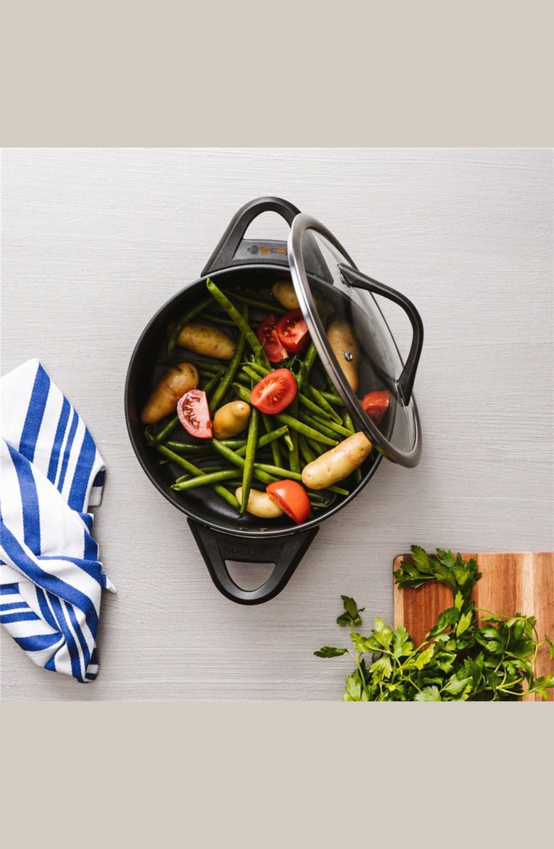 Cuisine::pro<sup>®</sup> iD3<sup>®</sup> Casserole with Lid 9.5", Alternate, color, Black