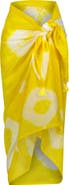 mer st barths Cotton Saline Pareo Soleil Tie-Dye
