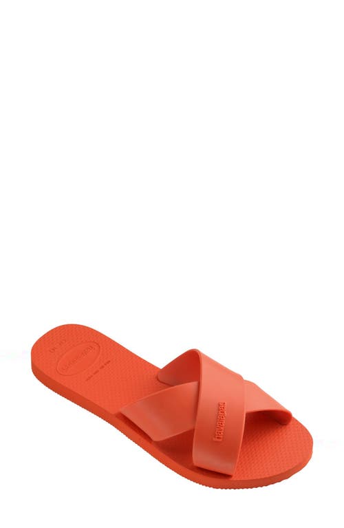 HAVAIANAS HAVAIANAS AQUA SLIDE SANDAL