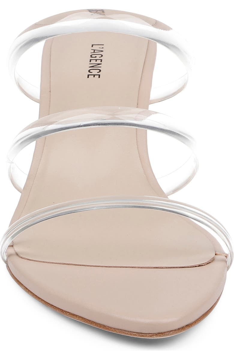 L'AGENCE Ludovica Slide Sandal, Alternate, color, Chai