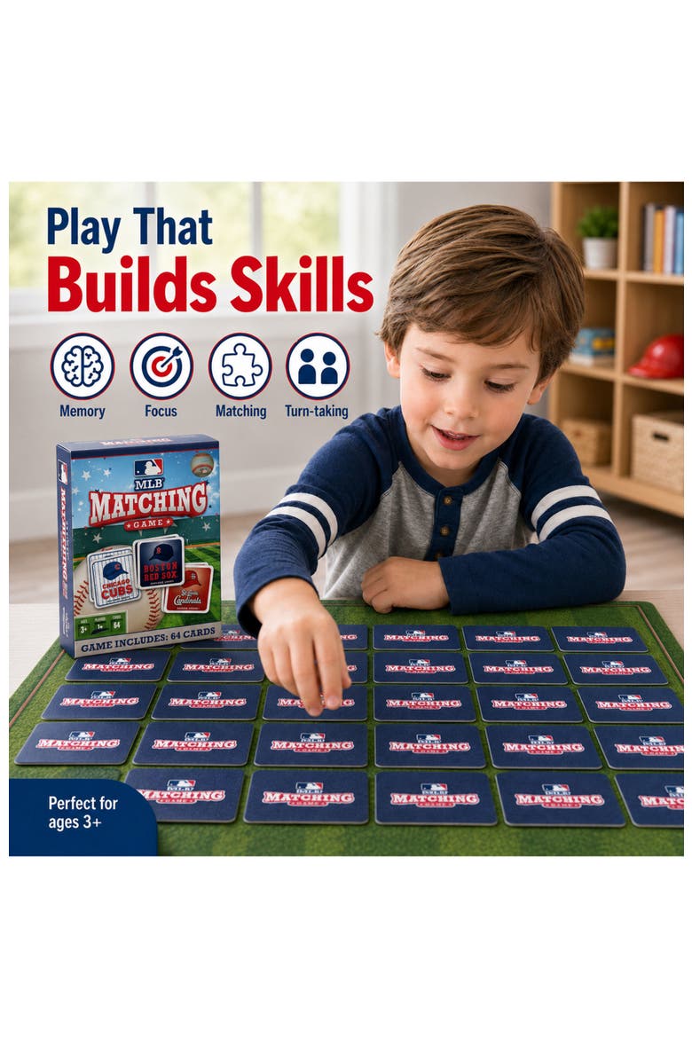 MLB - League Matching Game, Alternate, color, Multicolor