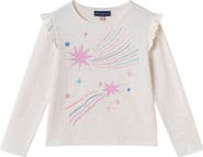Andy & Evan Kids' Graphic Print Long Sleeve Top
