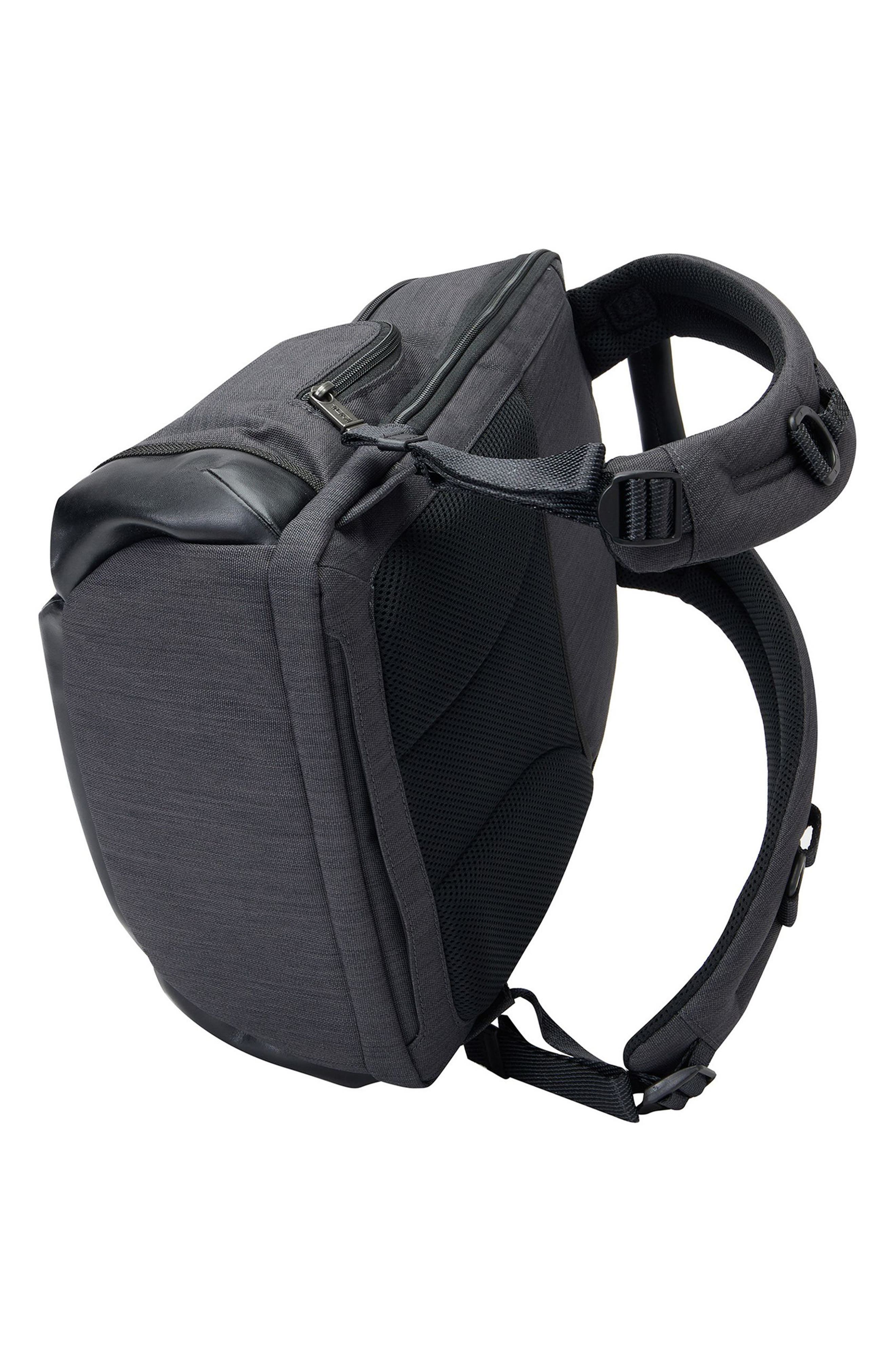 TUMI Parrish Leather Trimmed Backpack, Alternate, color, 