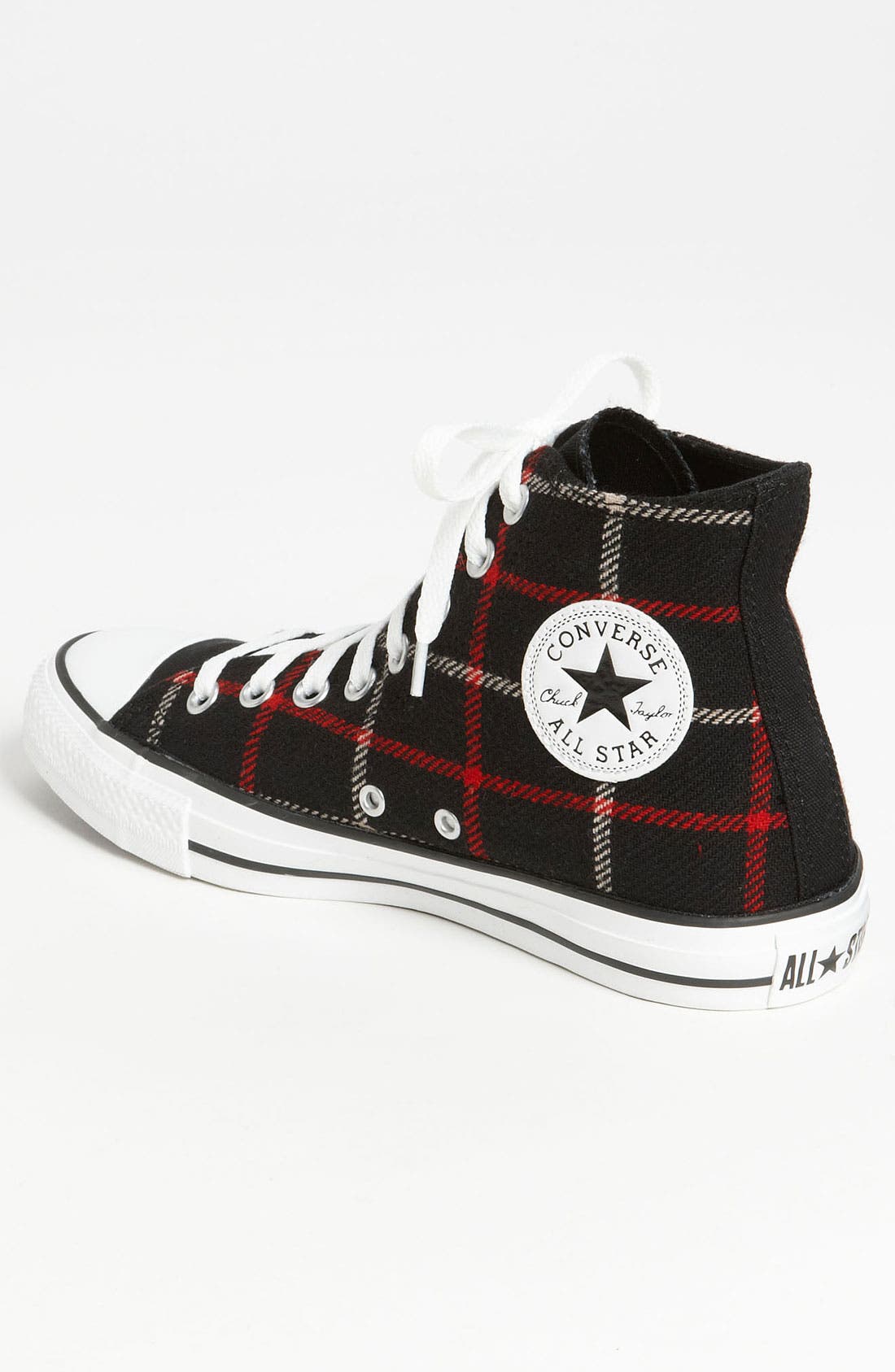 Converse Chuck Taylor<sup>®</sup> All Star<sup>®</sup> Plaid High Top Sneaker, Alternate, color, 