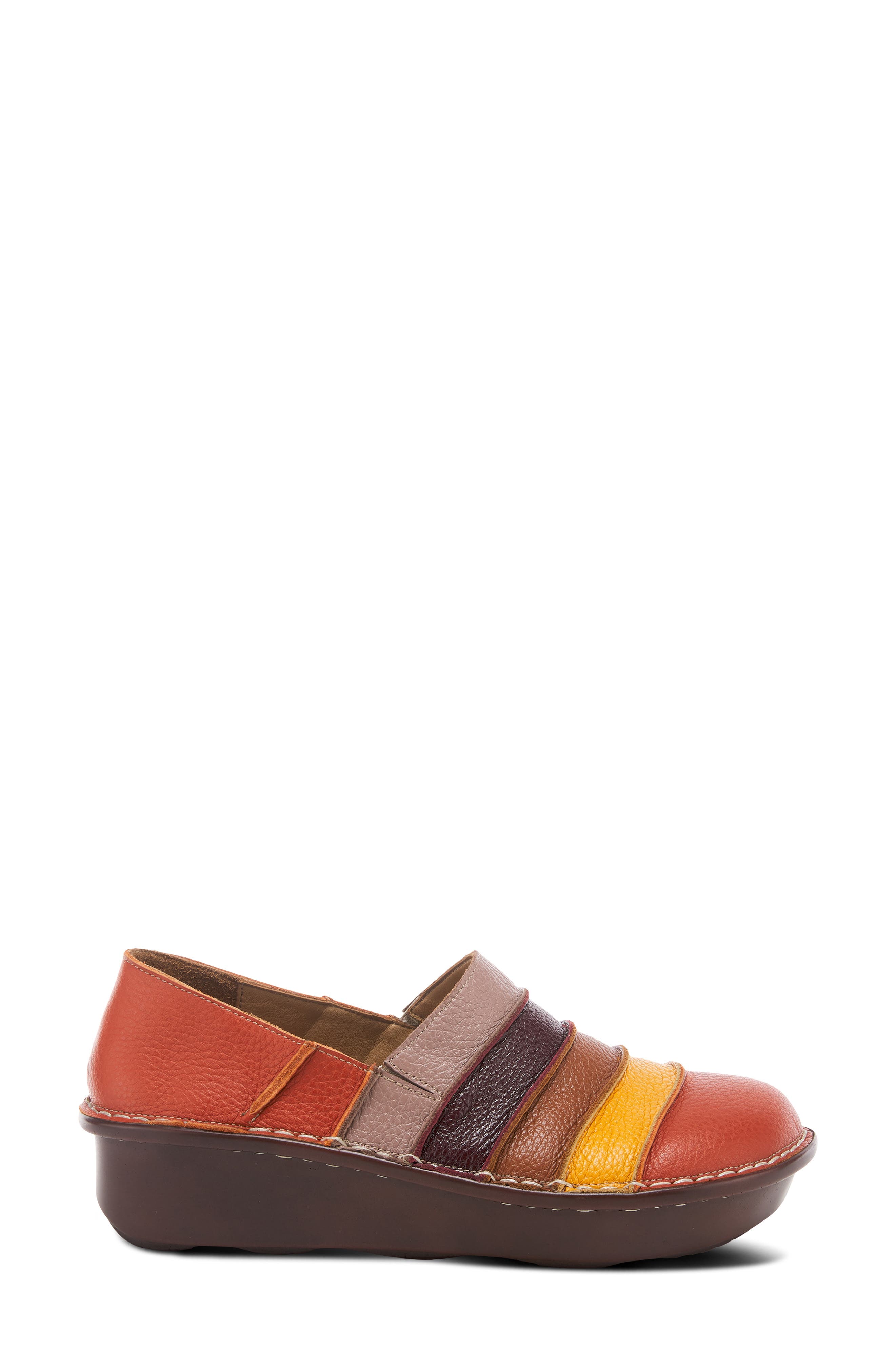 Firefly Wedge Loafer, Alternate, color, CAMEL MULTI