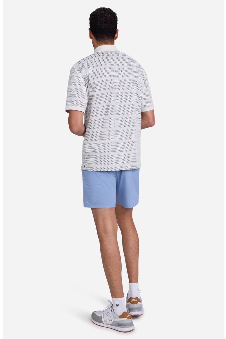 Jacquard Knit Polo, Alternate, color, THREAD THE NEEDLE - WHITE ONYX
