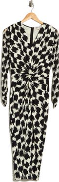 DVF Libra Long Sleeve Dress