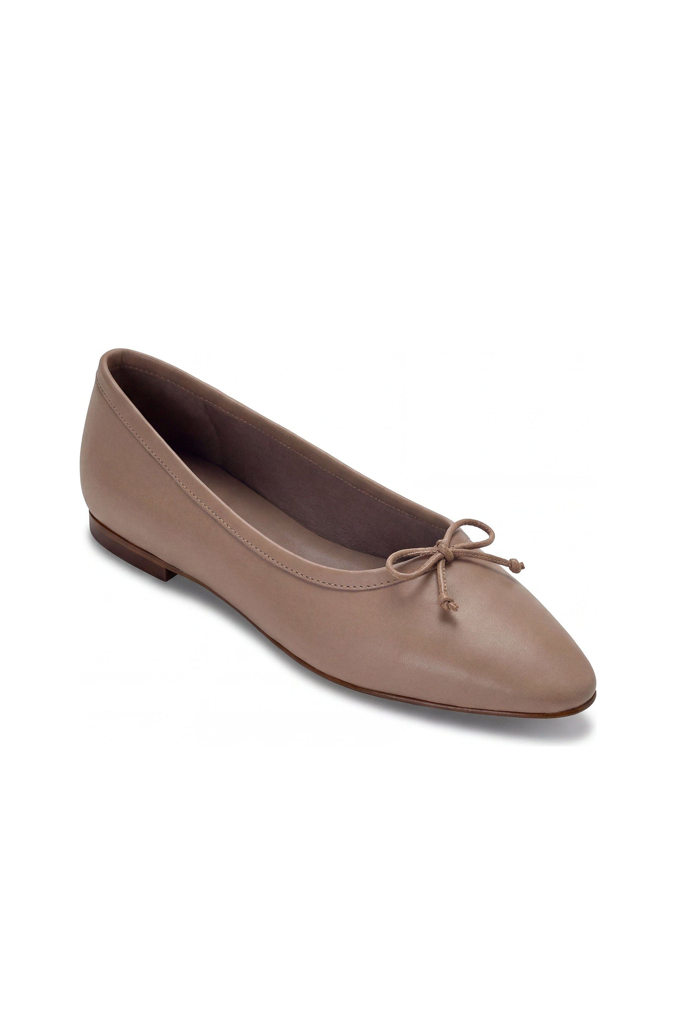 Amelie Ballet Flat, Main, color, Nude