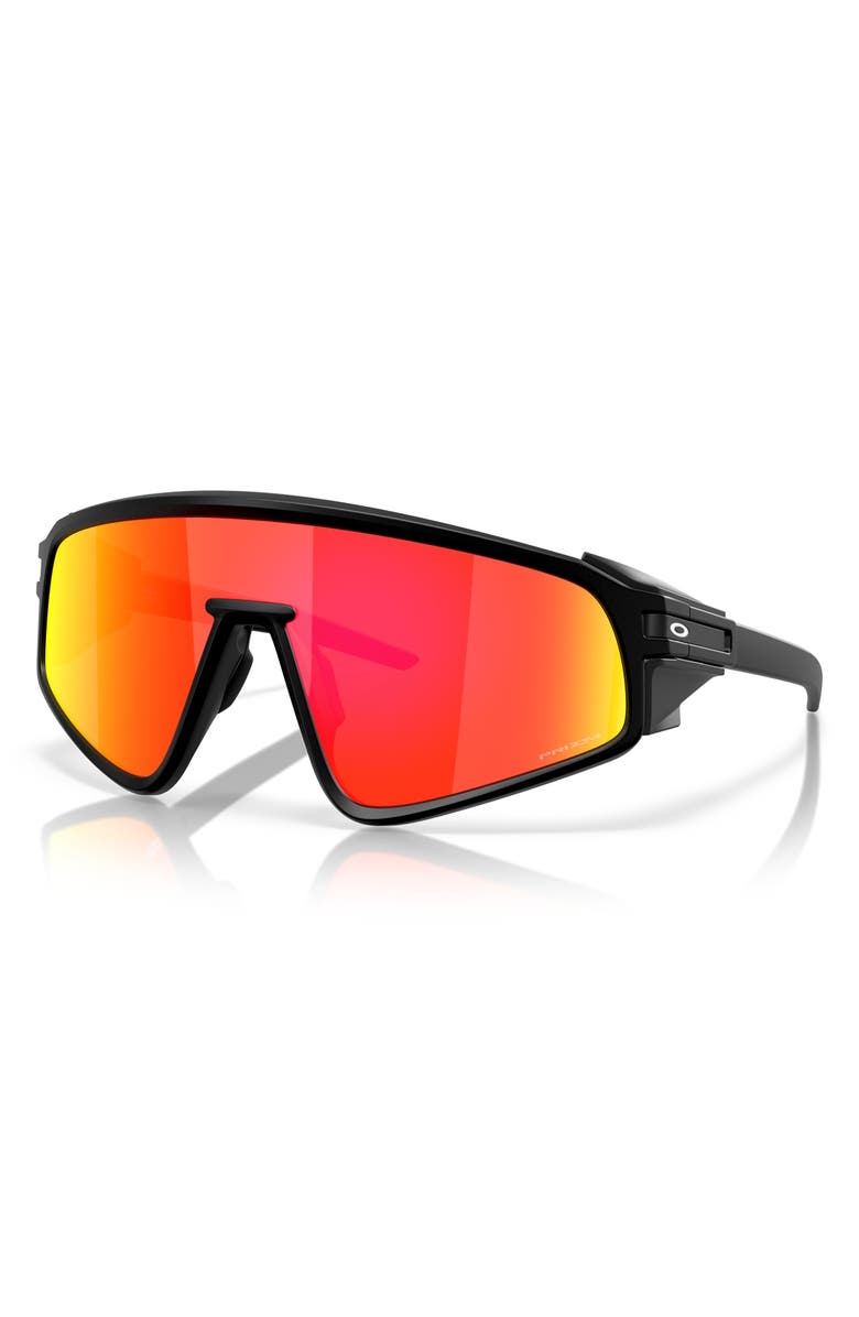 Oakley 135mm Prizm<sup>™</sup> Shield Sunglasses, Alternate, color, Matte Black