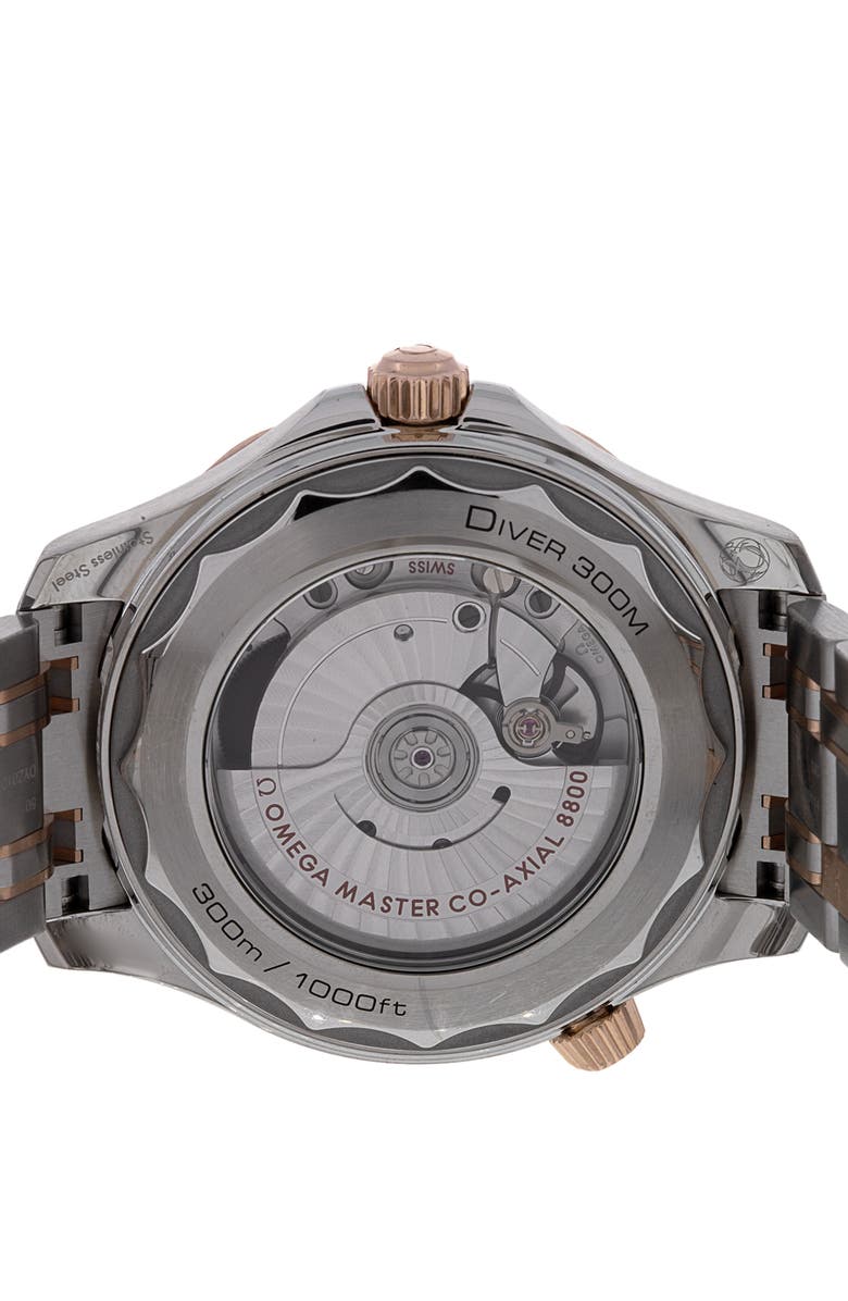 Watchfinder & Co. Omega Preowned 2019 Seamaster Diver 300M Automatic Bracelet Watch, 42mm, Alternate, color, 