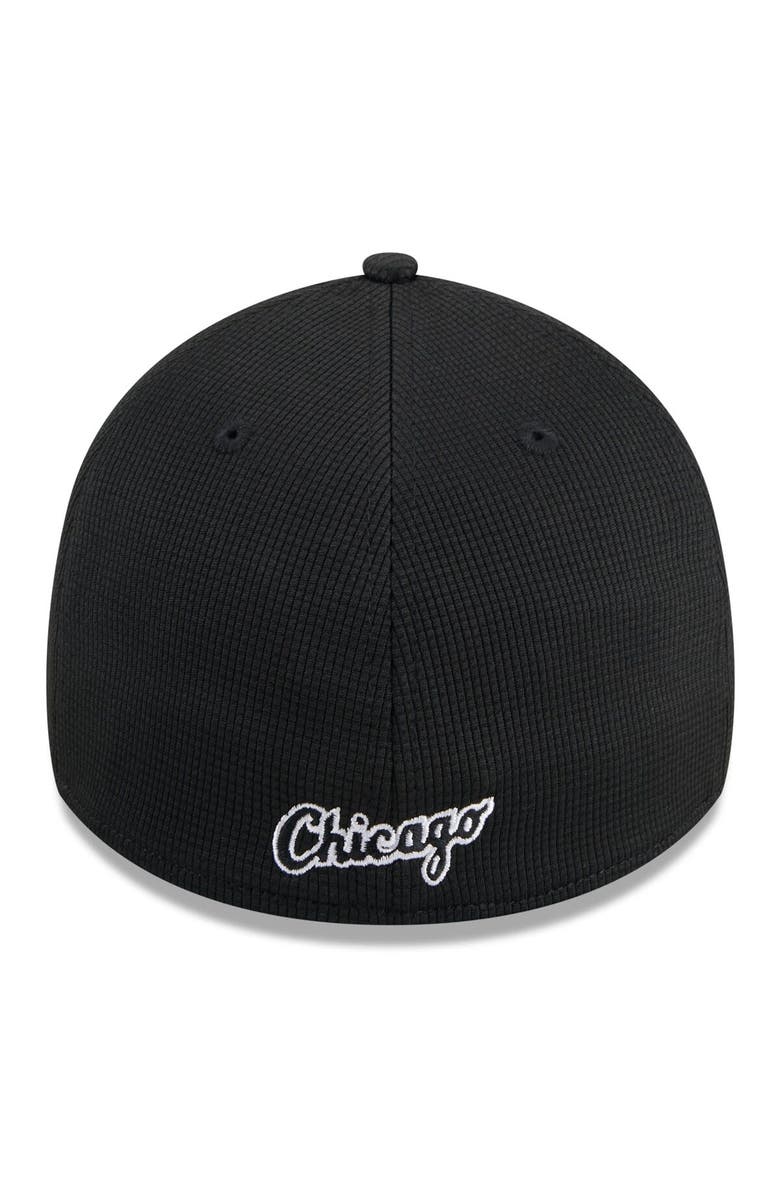 New Era Men's New Era Black Chicago White Sox 2024 Batting Practice 39THIRTY Flex Hat, Alternate, color, Black