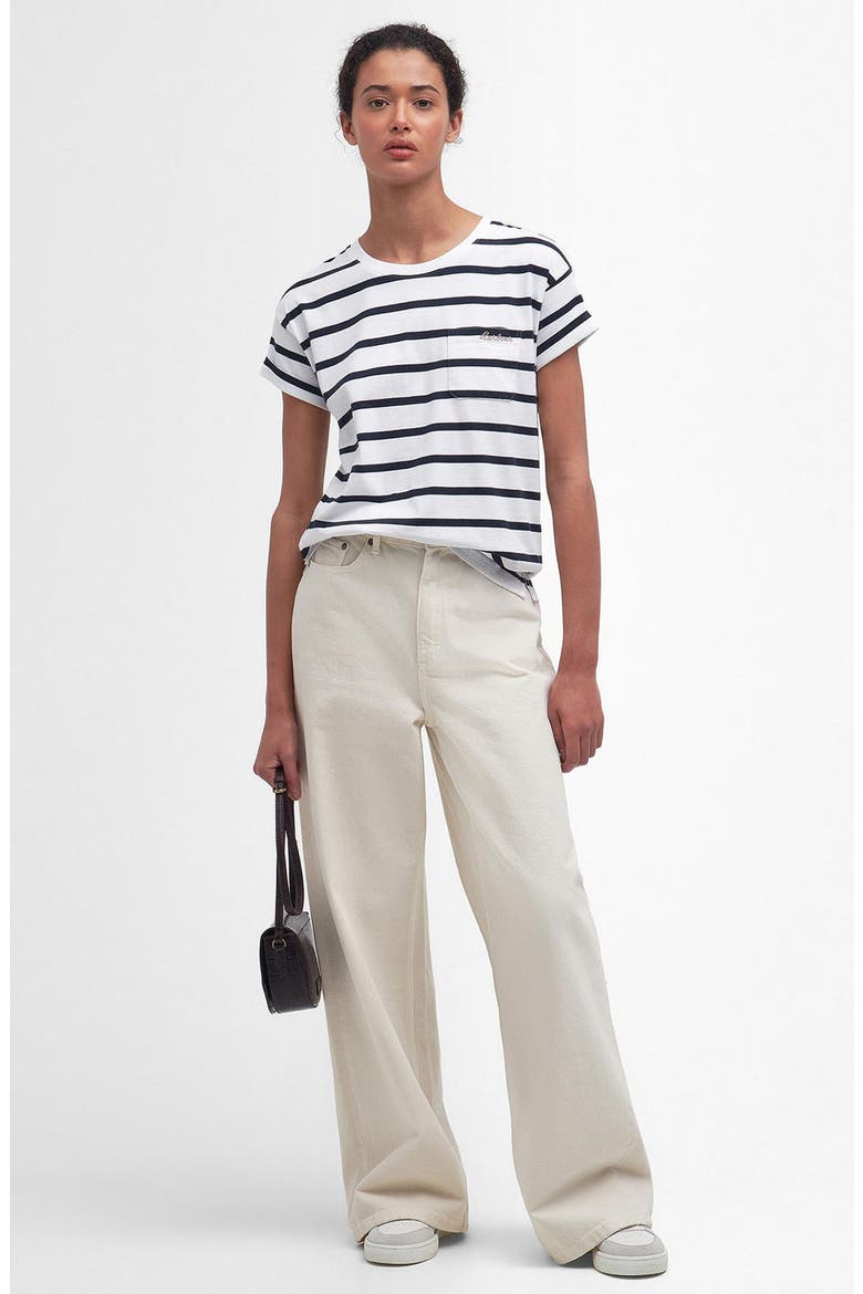Otterburn Stripe T-Shirt, Alternate, color, WHITE/NAVY