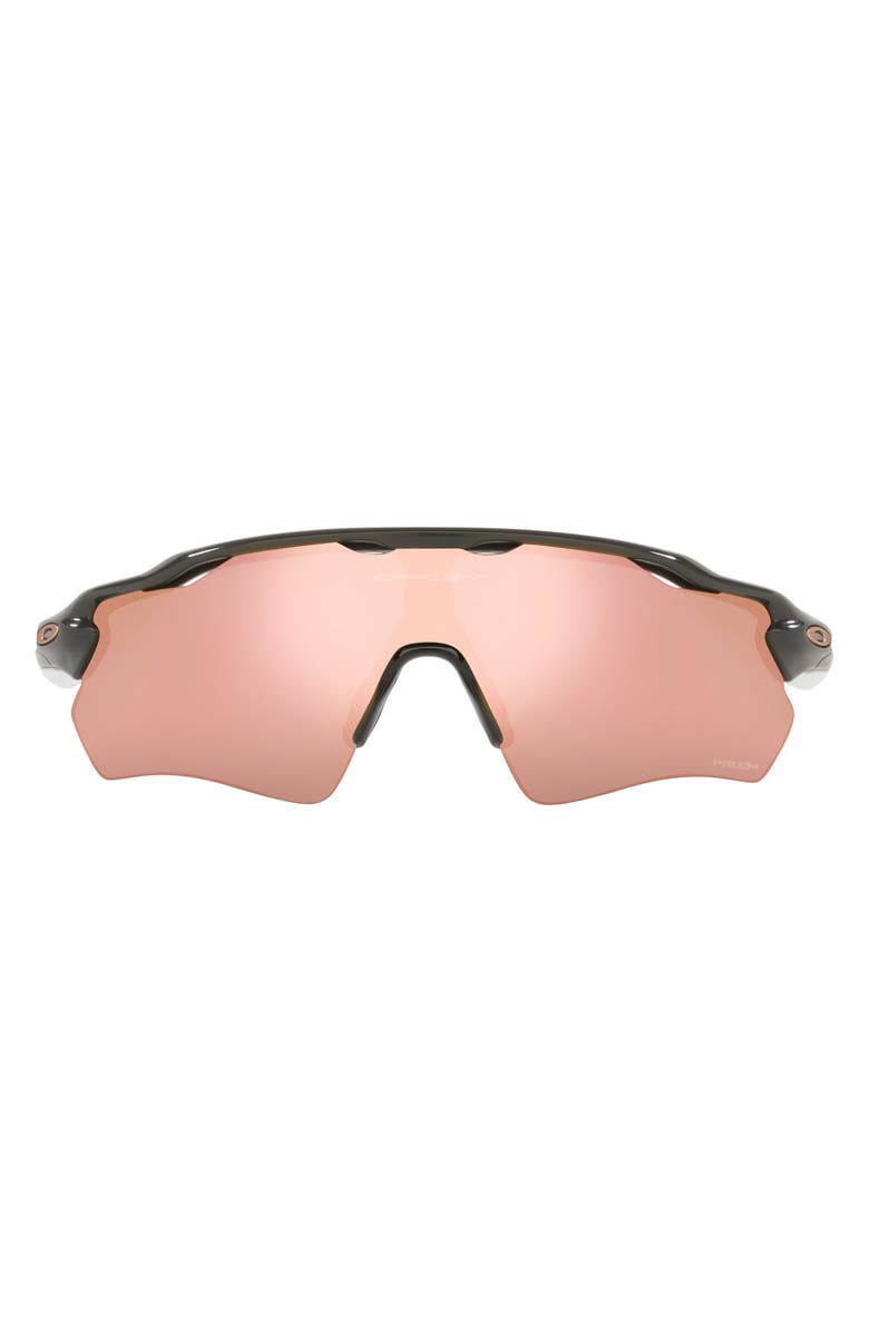 Oakley 38mm Rectangular Sunglasses, Main, color, Carbon/ Prizm Rose Gold