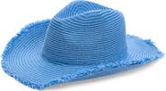 Melrose and Market Fringe Woven Cowboy Hat