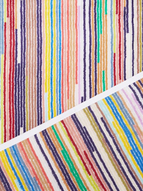 Missoni Home Melody 150x100 Cm Bath Towel In Slub Cotton Terry In Black
