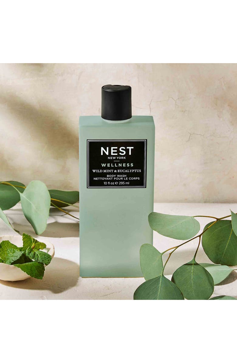 NEST New York Wild Mint & Eucalyptus Body Wash, Alternate, color, 