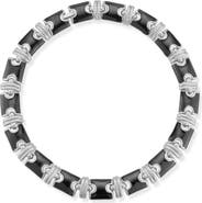 SPHERA MILANO Enamel Link Collar Necklace