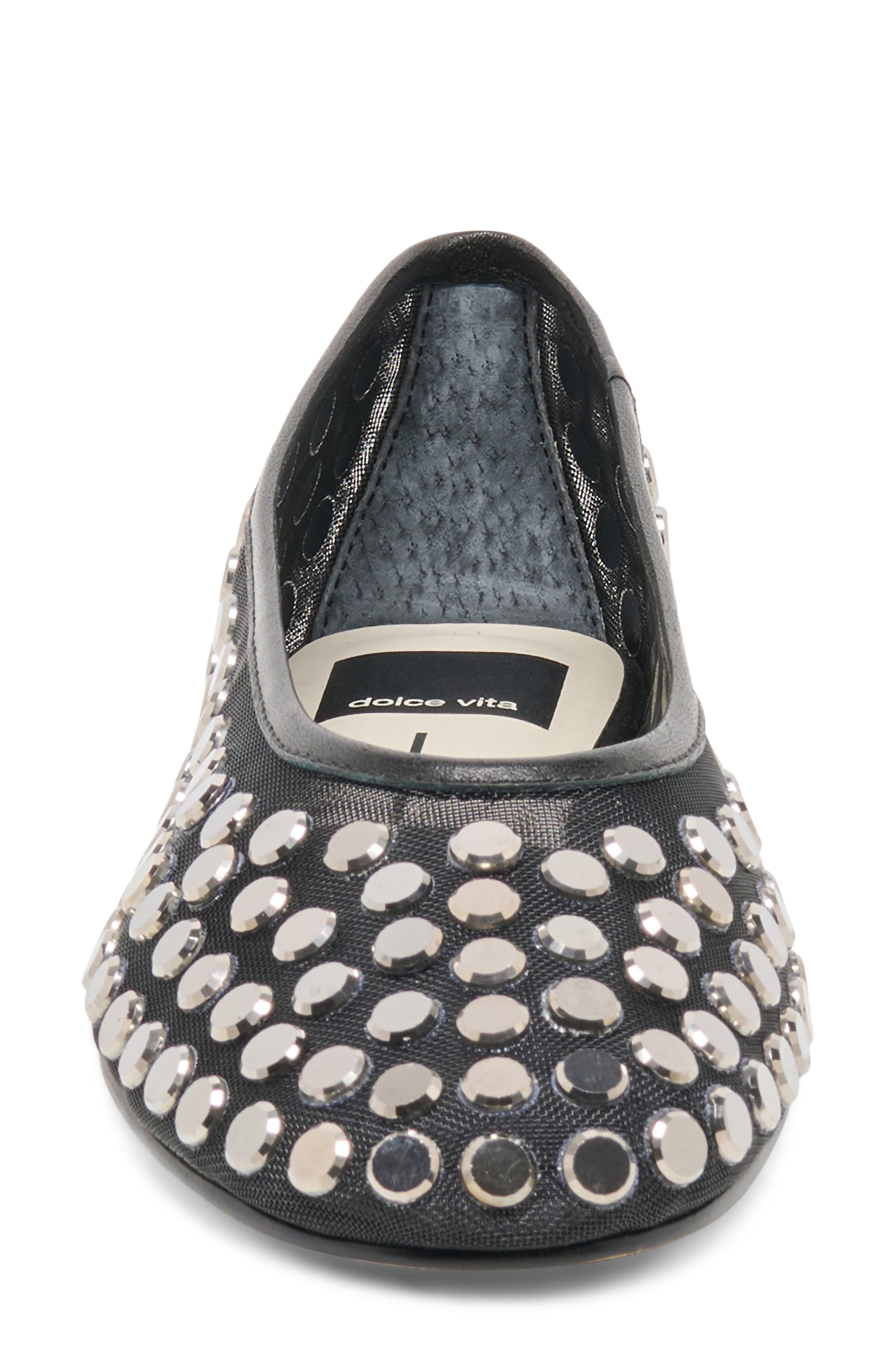 Calia Stud Flat, Alternate, color, ONYX MESH