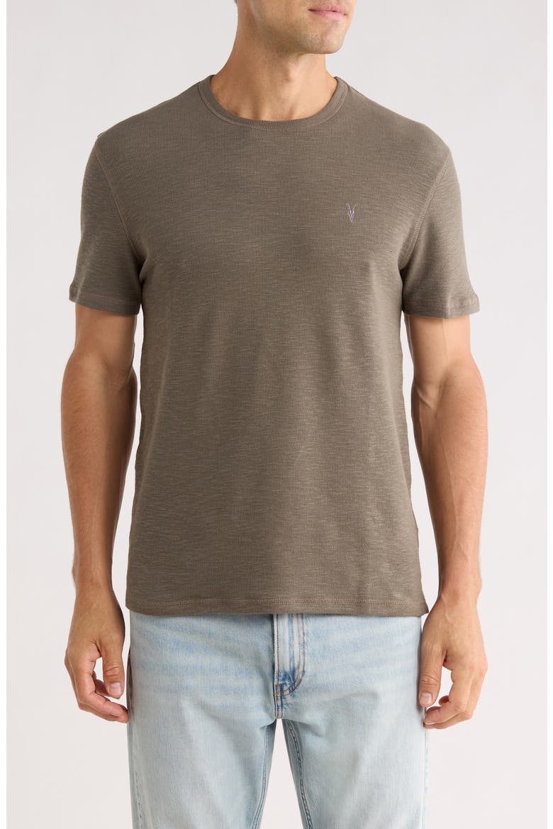 Esum Cotton T-Shirt, Main, color, THYME GREEN