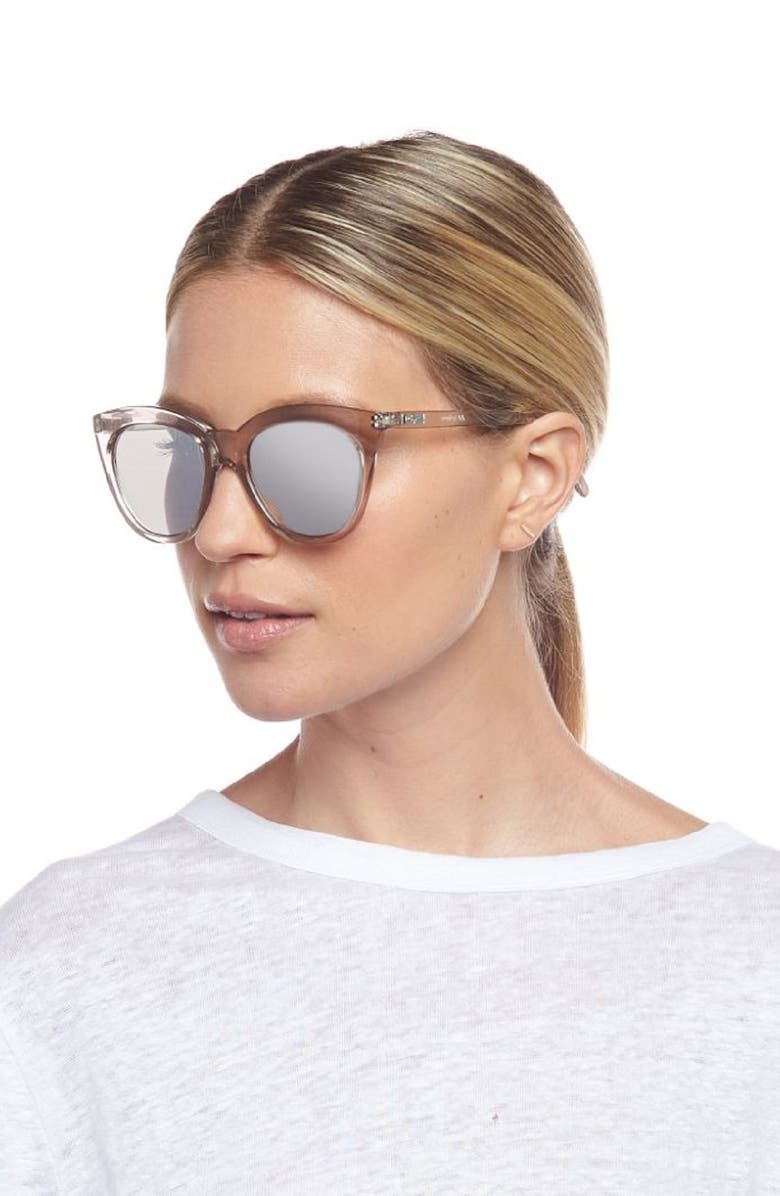 Le Specs Halfmoon Magic 51mm Cat Eye Sunglasses, Alternate, color,