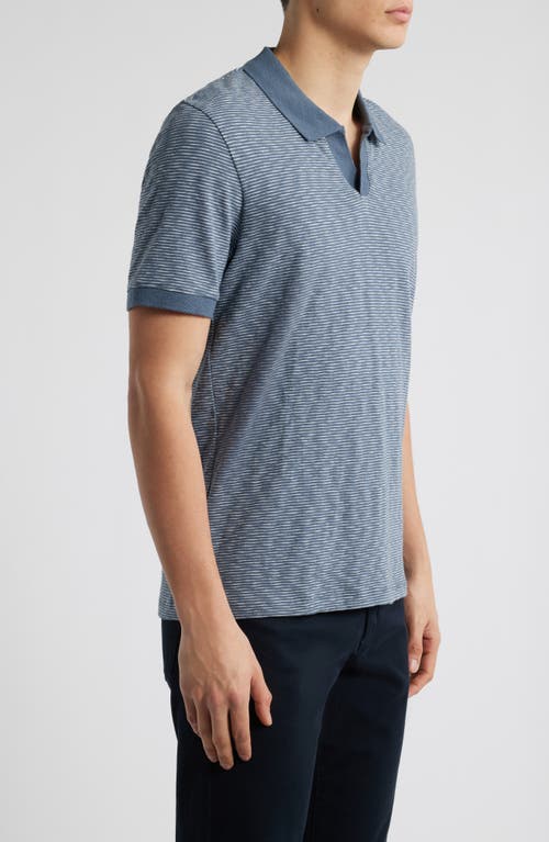 Vince Slub Jersey Johnny Collar Polo