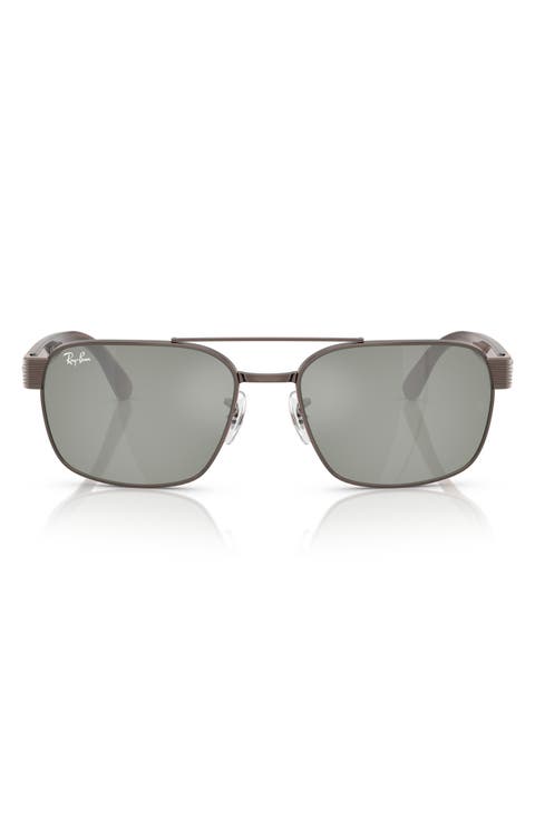 58mm Square Sunglasses