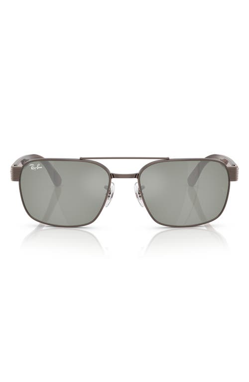 Ray-Ban 58mm Square Sunglasses in Copper 