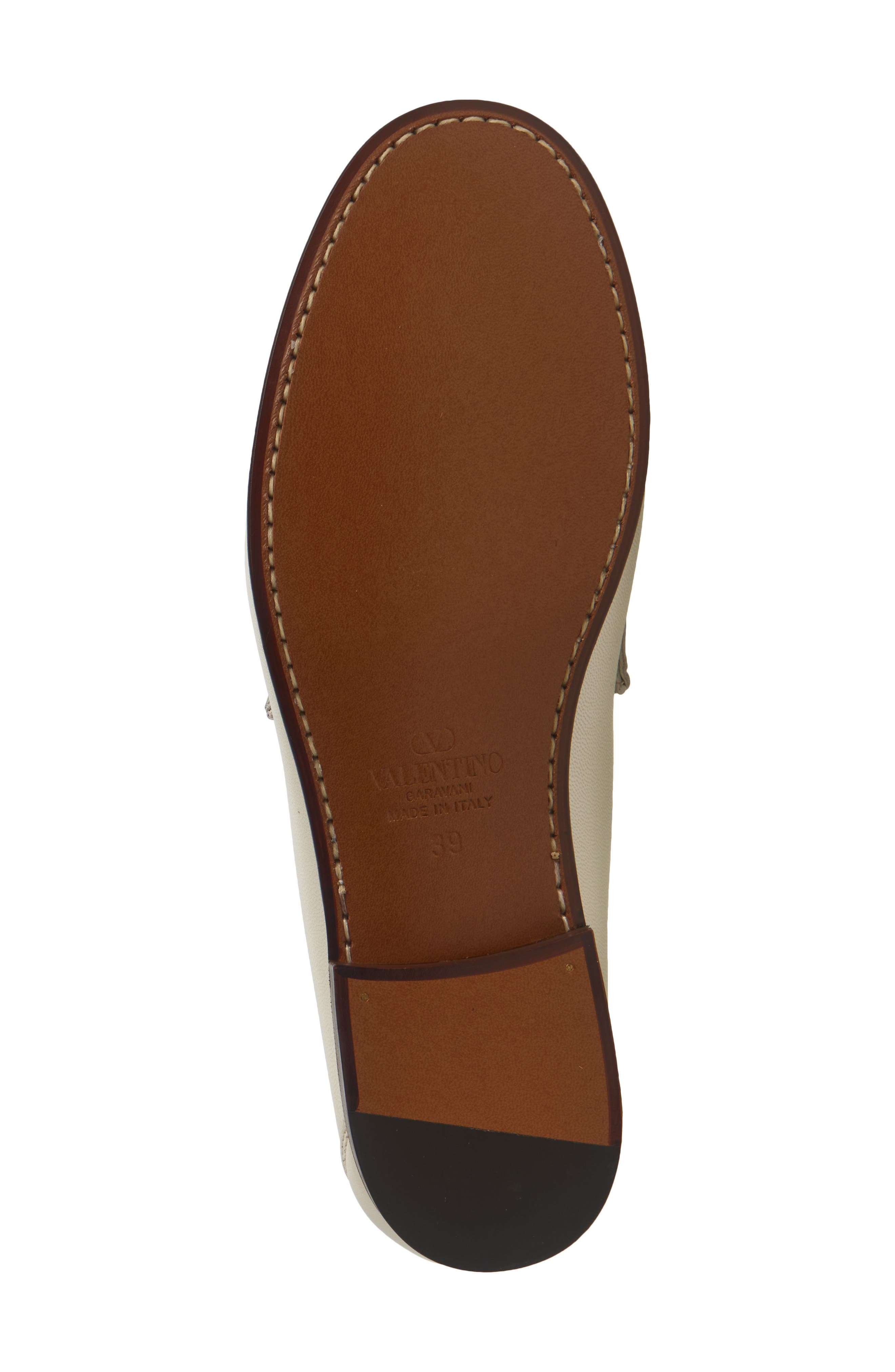 Valentino Garavani VLOGO Signature Loafer, Alternate, color, 098 Ivory