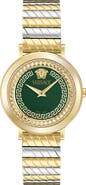 Versace Delphinus Bracelet Watch, 35mm