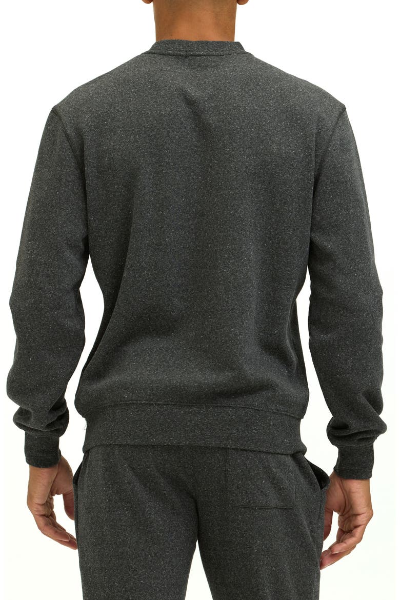 Dallas Pullover Sweatshirt, Alternate, color, HEATHER BLACK