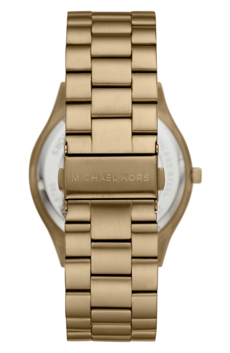 Michael Kors Slim Runway Bracelet Watch, 44mm, Alternate, color,