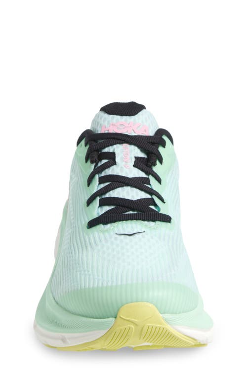 Hoka Kids' Clifton Youth Running Shoe In Green