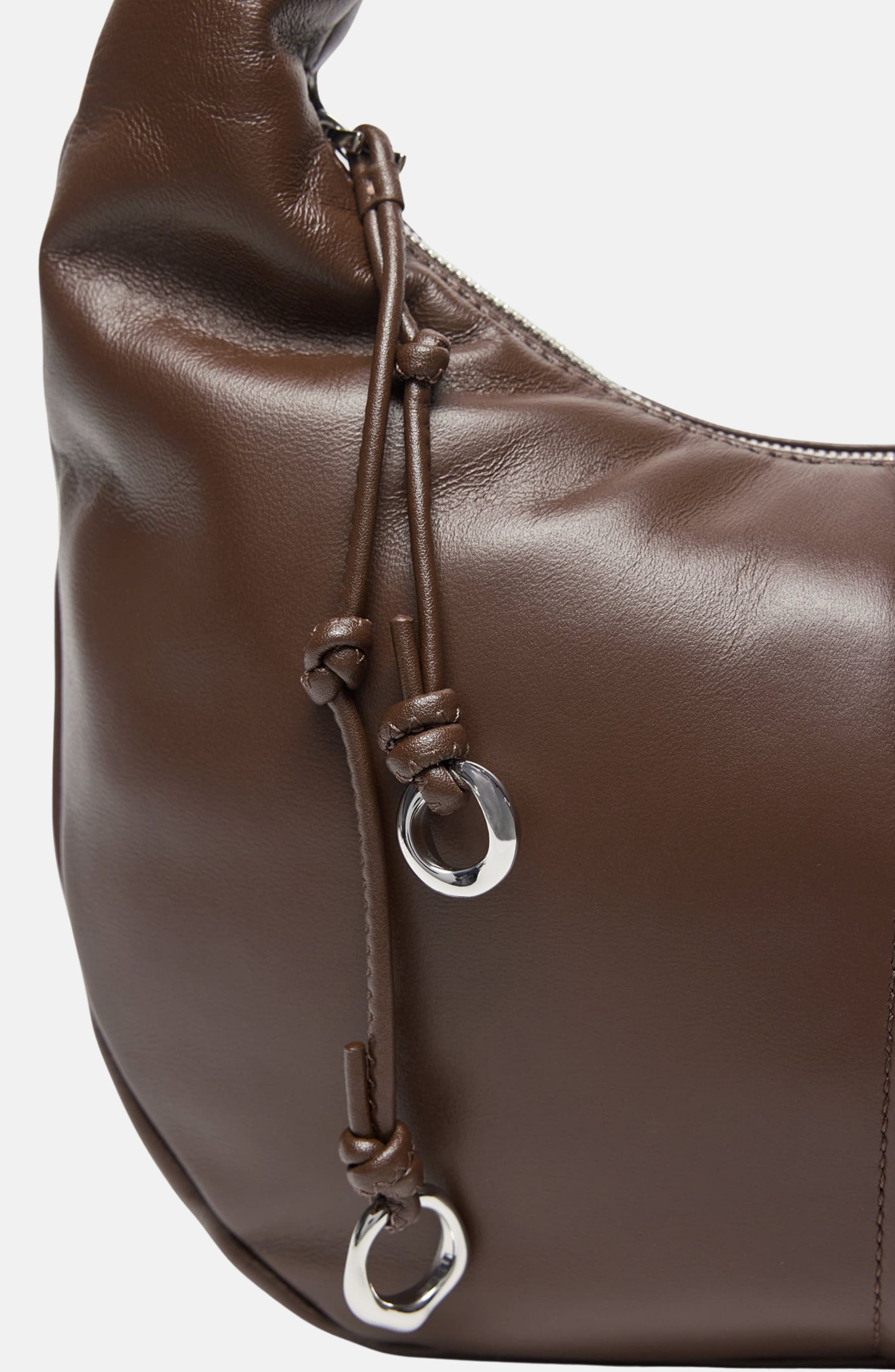 Oryany Becca Leather Shoulder Bag, Alternate, color, Nutty Brown