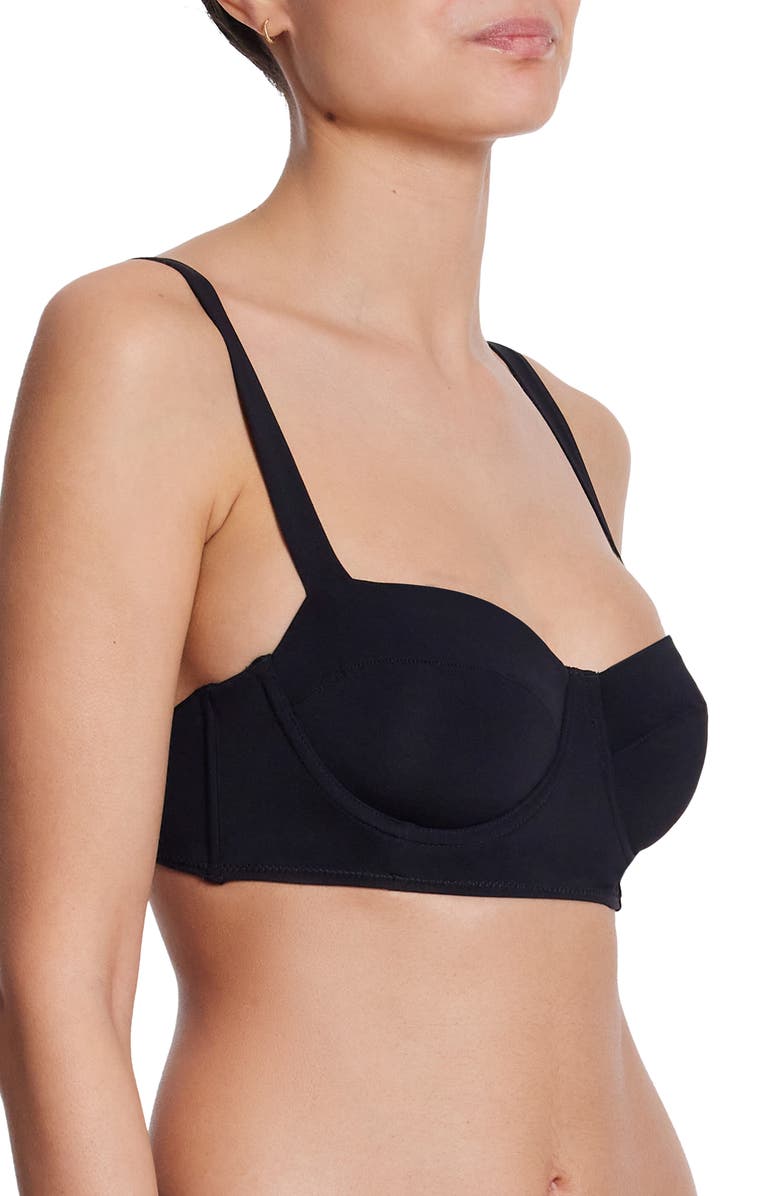 Hanky Panky Balconette Bikini Top, Alternate, color, 