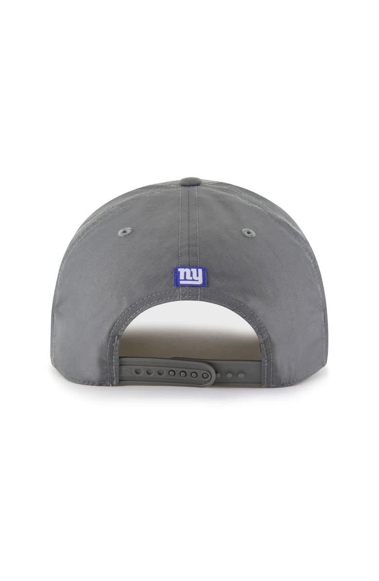 '47 Men's '47  Gray New York Giants Suburbia Hitch Adjustable Hat, Alternate, color, 