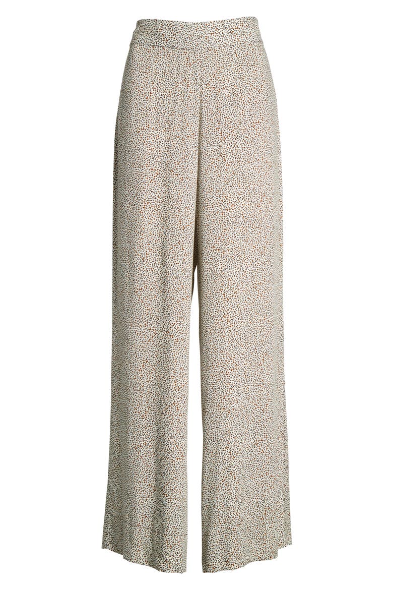 Ireland Wide Leg Pants, Alternate, color, MINI LEOPARD
