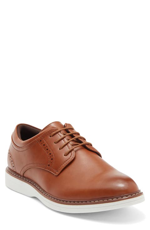 Brogue Plain Toe Derby