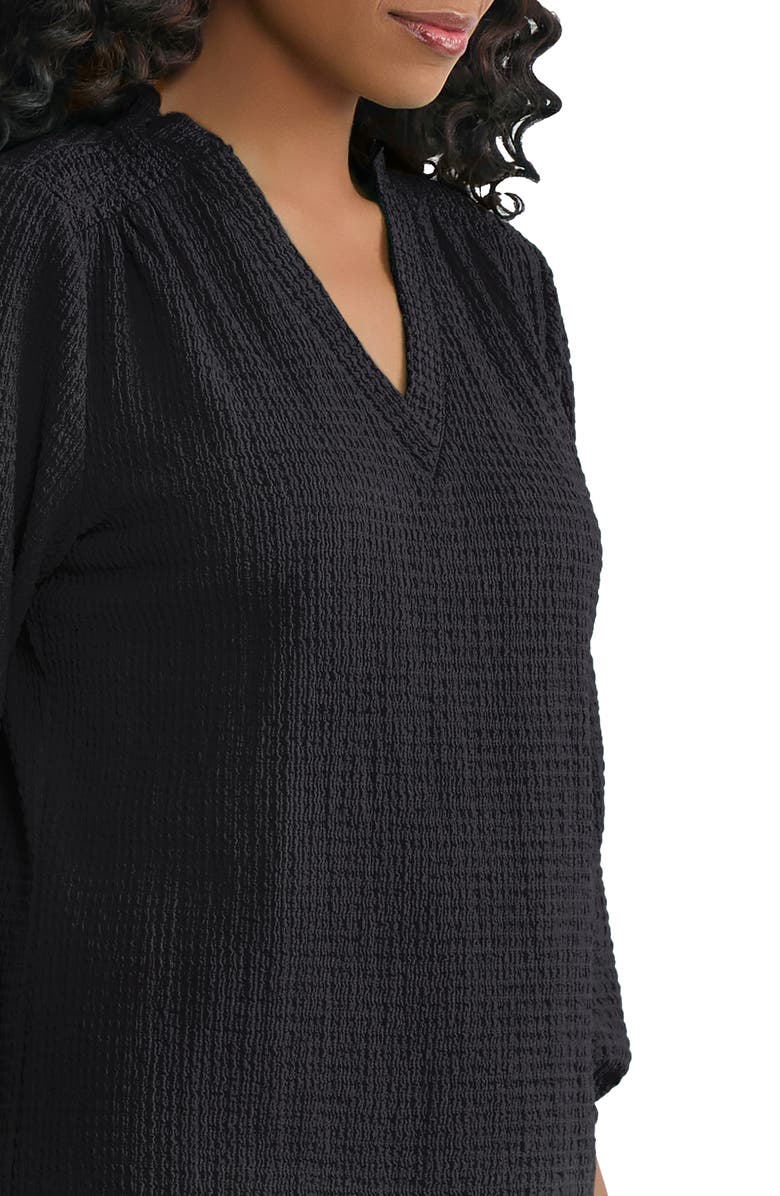 Jones New York Smocked Shoulder Top, Alternate, color, 