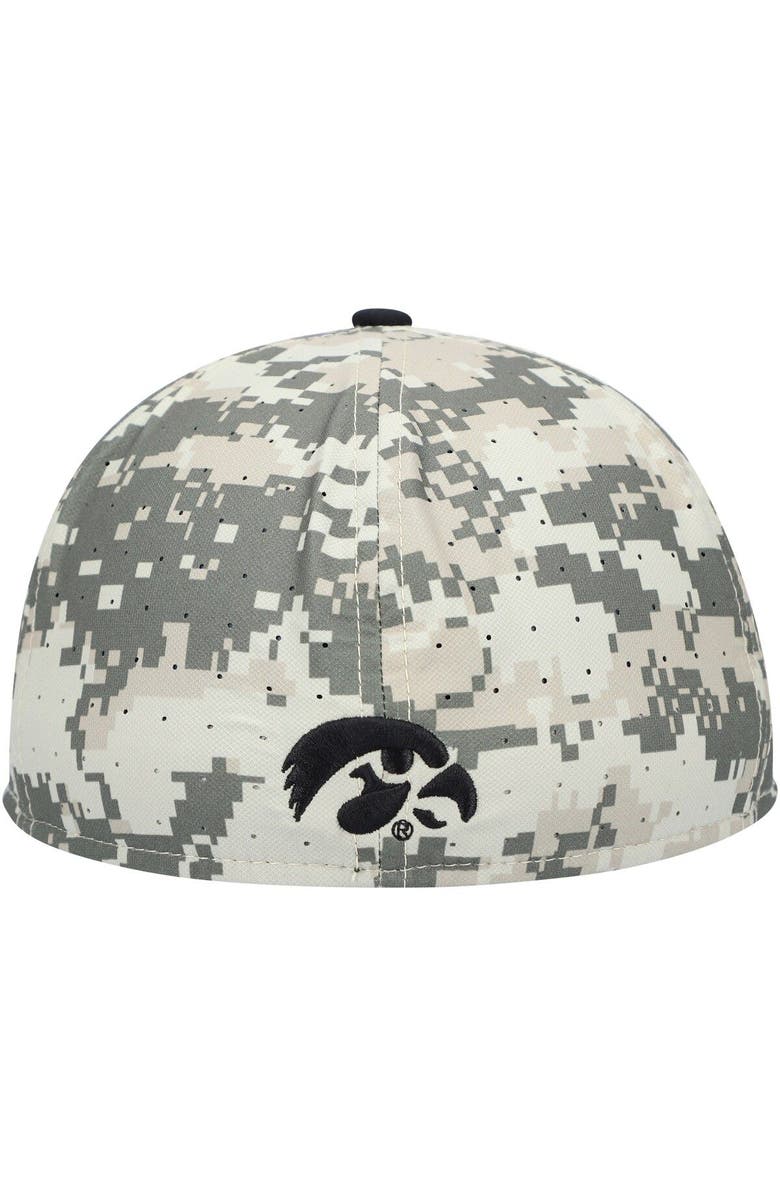 Nike Men's Nike Camo Iowa Hawkeyes Baseball True Performance Fitted Hat, Alternate, color, 
